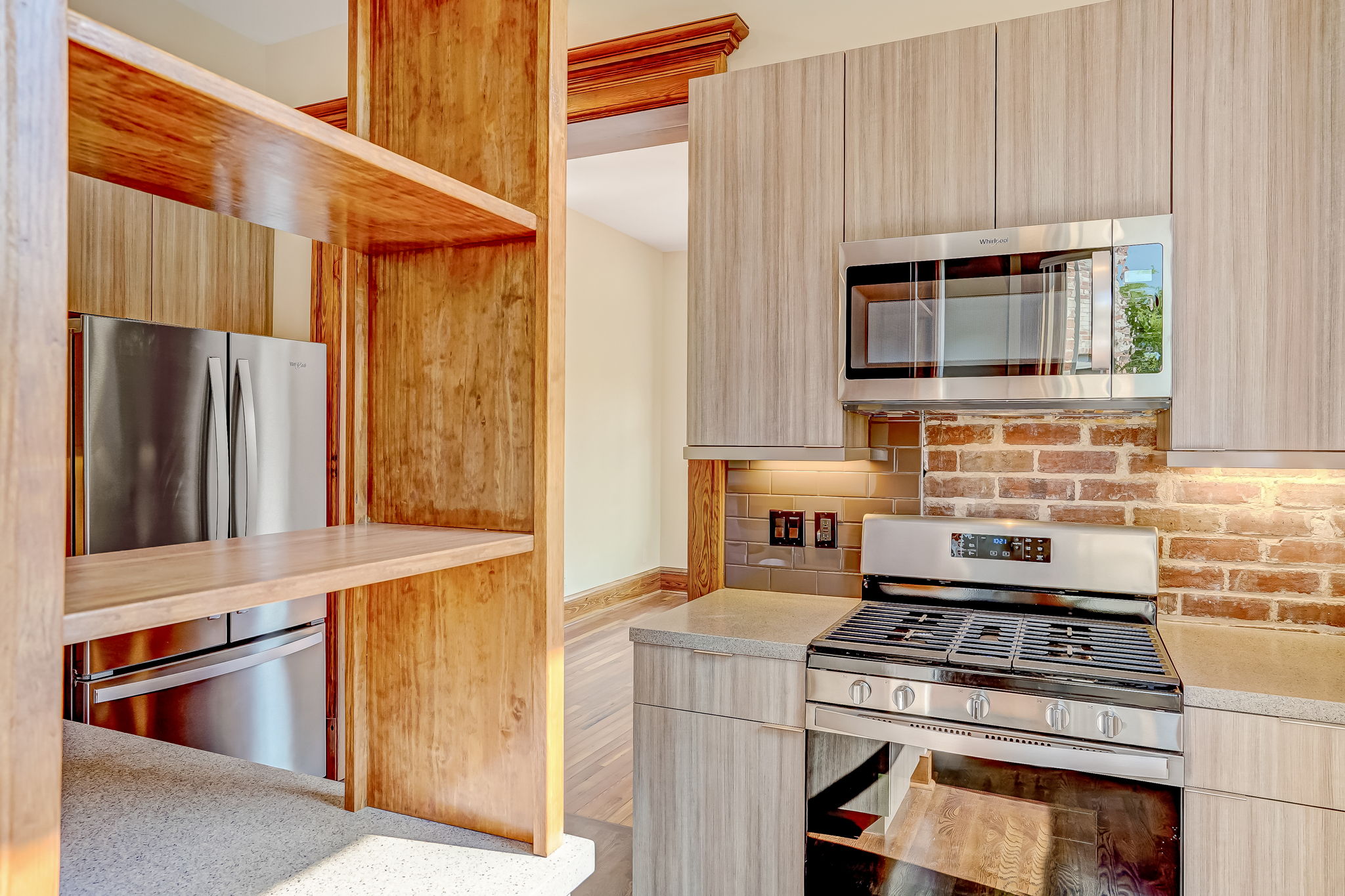 Stove and the microwave