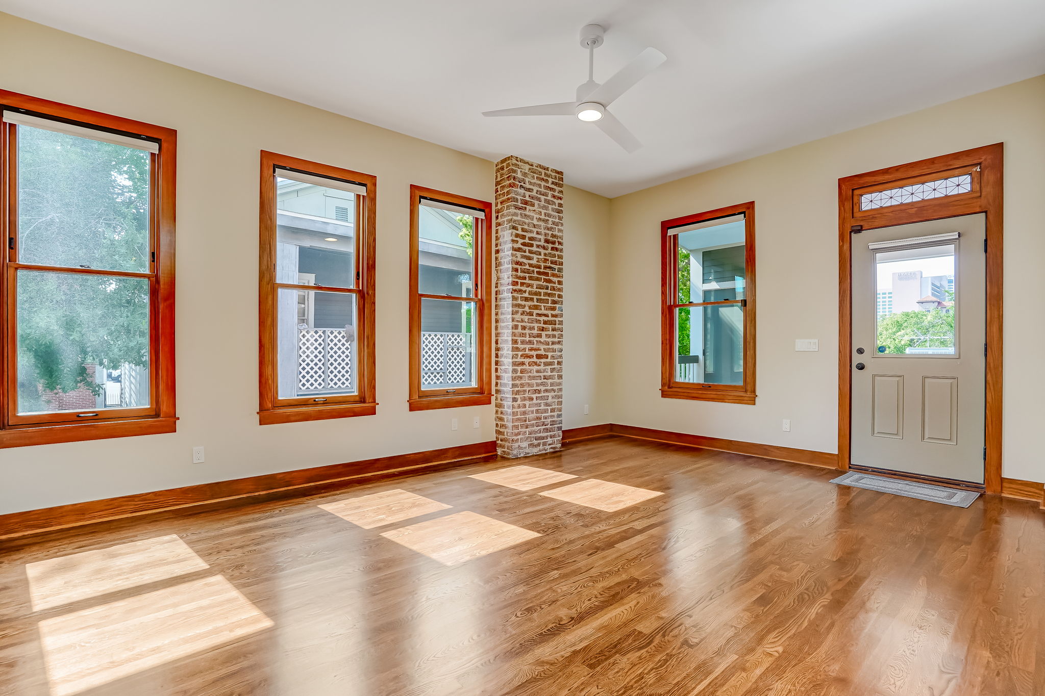 Main door in main room